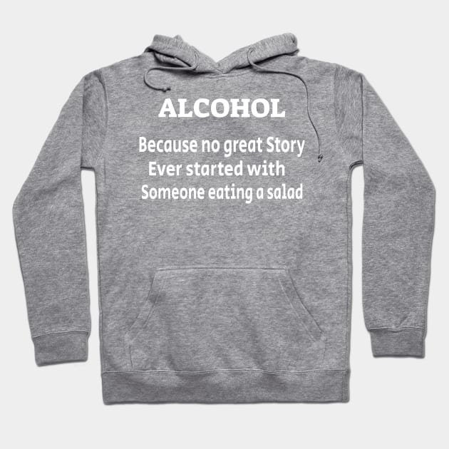 Alcohol Hoodie by Bunnuku